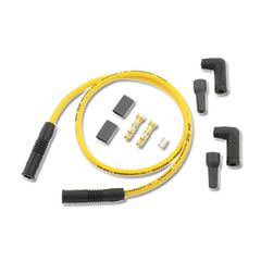 Accel Pack of 2 uni Yellow Spark Plug Wires 8.8mm with var. Boots
