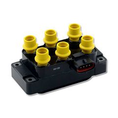 Accel Ignition Coil - SuperCoil Ford 6-Tower EDIS with horizontal plug
