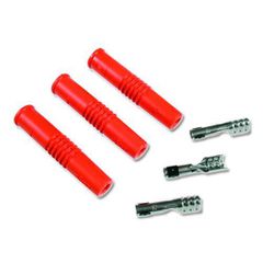 Accel Orange silicone 3 -1/2” Vari-Angle spark plug boot 8.8 - 9mm