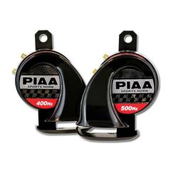 PIAA Dual Tone Horns Kit 400Hz/500Hz with weather resist cover (twin pack)
