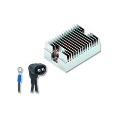 Accel Electronic Voltage Regulator in Chrome for Softail 89-99