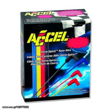 Accel 8mm Thundersport 300+ Ferro-Spiral Wire for Hyundai Sonata Yellow