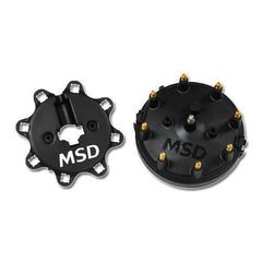 MSD Black Ford HEI Distributor Cap