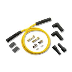 Accel Universal Wire Set with 2 Yellow Wires 8.8mm and 90 deg. Boots