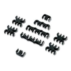 Accel Competition Wire Separator Kit - 5mm - Black