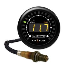 Innovate MTX-L PLUS: Digital Wideband Air/Fuel Ratio Gauge Kit (3 Ft.)