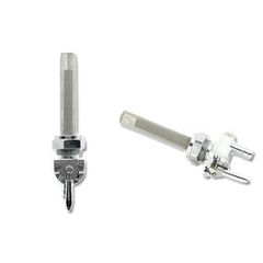 Accel High Flow Fuel Valve Kit for 1971-up all V-Twin with Carb-Vertic.
