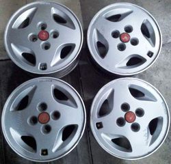  Fiat Abarth Speedline, Ζάντες αλουμινίου 13'' γνήσιες, 4x98, 4 τεμάχια