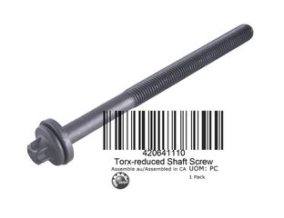 ΛΥΡΗΣ SEA-DOO ΒΙΔΑ ΚΕΦΑΛΗΣ 4-TEC M11 x 147mm FLAPPED TORX, 290641110, 420641110