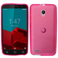 OEM  Θήκη σιλικόνης για Vodafone Smart Prime 6 ημιδιάφανη  ροζ - OEM ( 210-100-128)