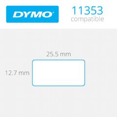 OEM  DYMO Multipurpose Labels 13mm x 25mm 2000 τεμ (11353)