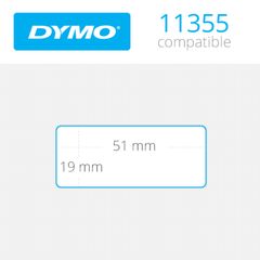 OEM  DYMO Multipurpose Labels 19mm x 51mm 500 τεμ (11355)