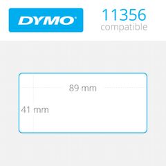 OEM  DYMO Name Badge Labels 41mm x 89mm 300 τεμ (11356)