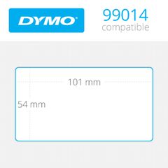 OEM  DYMO Shipping Labels 54mm x 101mm 220 τεμ (99014)