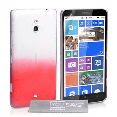 YouSave Accessories Θήκη για Nokia Lumia 1320 by YouSave κόκκινη  και screen protector (200-101-164)