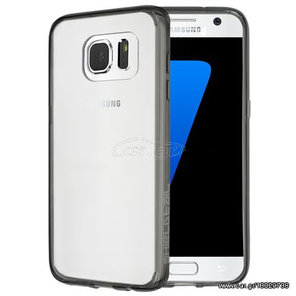 Shieldtail Θήκη Clear Fusion Smoke Black για Samsung Galaxy S7 Edge by Shieldtail(105173)