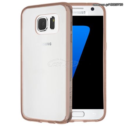 Shieldtail Θήκη Clear Fusion Gold για Samsung Galaxy S7 Edge by Shieldtail(105562)