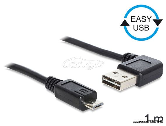 Delock Delock EASY USB-A 2.0 Male > USB 2.0 Micro-B Male 1m (83382)