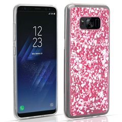 Caseflex Θήκη σιλικόνης για Samsung Galaxy S8 Tinfoil pink by Caseflex (200-102-193)