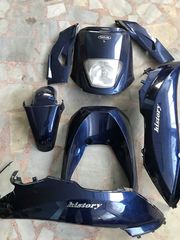 DAELIM HISTORY 125 ΚΙΤ ΠΛΑΣΤΙΚΑ (ΜΑΣΚΑ-ΦΑΝΑΡΙ-ΟΥΡΑ-FTERO) - MOTO PARTS