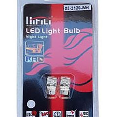 Λαμπα ακαλυκη μικρη LED 3 LED 2120 ασπρη HIFILI σετ - (11870-109)