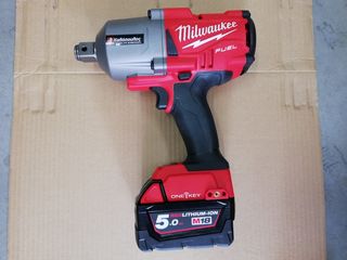 NEO!!ΜΠΟΥΛΟΥΝΟΚΛΕΙΔΟ 2 χ ΜΠΑΤΑΡΙΕΣ 18V/5Ah 3/4" ΡΟΠΗ 2034Nm!! MILWAUKEE M18 ONEFIWF34-502X-thumb-2