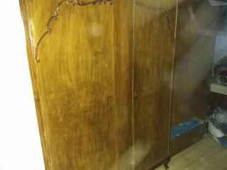 Ντουλάπα ξύλινη αντίκα-thumb-3