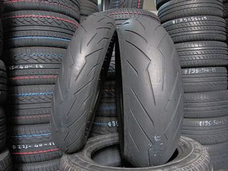 2TMX PIRELLI DIABLO ROSSO 3 120-70-17, 180-55-17 DOT (3916)