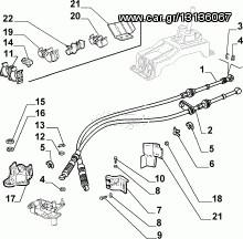 ΝΤΙΖΕΣ ΤΑΧΥΤΗΤΩΝ ΓΝΗΣΙΕΣ ΓΙΑ ΑLFA ROMEO GTV 2.0 V6 TURBO/3.0 V6 12V/3.0 V6 24V/3.2 V6 24V