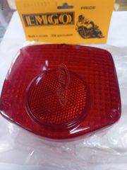 ΚΡΥΣΤΑΛΛΟ ΟΠΙΣΘΙΟ ΦΑΝΑΡΙΟΥ ΣΤΟΠ HONDA CΒ 50 /ΧL/CM 125- 200 EMGO ME 3 ΤΡΥΠΕΣ