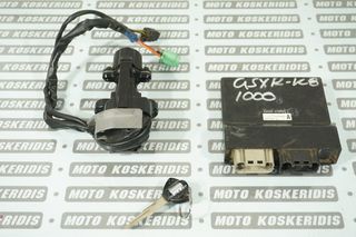 ΕΓΚΕΦΑΛΟΣ + ΚΕΝΤΡΙΚΟΣ ΔΙΑΚΟΠΤΗΣ -> SUZUKI  GSX-R 1000  , 2007-2008  / ΜΟΤΟ ΚΟΣΚΕΡΙΔΗΣ 