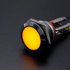 Ενδεικτικό LED Πορτοκαλί φωτισμός 12V-24V Κωδικός ST2012....SoundStreet....