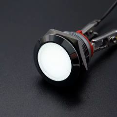 Ενδεικτικό LED Λευκός φωτισμός 12V-24V Κωδικός ST2013....SoundStreet....