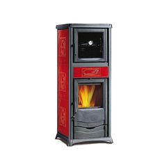 Σόμπα Ξύλου La Nordica με φούρνο Rossella Plus Forno EVO 9.1kW - Μπορντό - Μπορντό