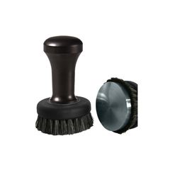 Barista Tools Leo Πατητήρι Καφέ Μαύρο 58.5mm με Βουρτσάκι - Eπίπεδη Βάση