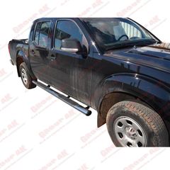 ΣΚΑΛΟΠΑΤΙΑ OVAL INOX SKA 220 NISSAN NAVARA D40 2006+ 4/ΘΥΡΟ