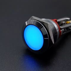 Ενδεικτικό Led 12V-24V Μπλε φωτισμός 22ΜΜ Κωδικός ST2010..SoundStreet....