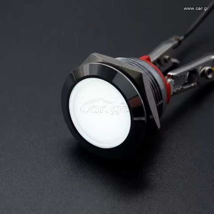 Ενδεικτικό LED Λευκός φωτισμός 12V-24V Κωδικός ST2013....SoundStreet....
