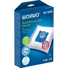 WORWO BA1800 Σακούλες Σκούπας - για AEG, Electrolux, Philips