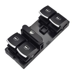 Διακόπτης παραθύρων VW GOLF 2004-2013, PASSAT, JETTA, TIGUAN, CC, TOURAN, AMAROK- SEAT ALTEA, IBIZA, LEON, TOLEDO- SKODA SUPERB-thumb-2