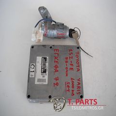 Εγκέφαλος + Κίτ Toyota-Yaris-(2003-2005) Xp10   89661-52010