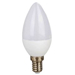 Λάμπα led C37 κερί Ε14 5W 230V 3000k θερμό λευκό φως δέσμης 160° 440 lumen 30000h
