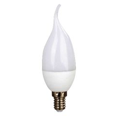 Λάμπα led C37 κερί με μύτη Ε14 7W 230V 4000k ενδιάμεσο λευκό φως δέσμης 160° 600 lumen 30000h