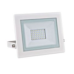 Προβολέας led λευκός 30W 3000k θερμό λευκό φως 230V 2500lm με smd στεγανός IP66