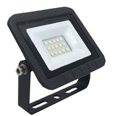 Προβολέας led slim ισχύος 10W 230VAC 4000Κ ενδιάμεσο φως 800lm με smd στεγανός IP65
