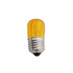 Λάμπα νυκτός T30 E27 5W 220-240V 50/60Hz 25lm κίτρινη διάρκειας 1000h σε blister 2τμχ.