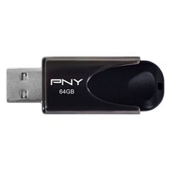 Stick USB PNY FD64GATT4-EF 64GB 2.0 64GB με ταχύτητα εγγραφής έως και 8MB/s
