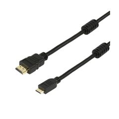 Καλώδιο POWERTECH HDMI 19pin (Μ) σε HDMI Mini (M) με Ethernet 1.5m