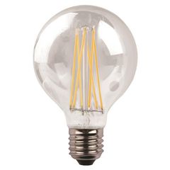 Λάμπα Led Ε27 γλόμπος G95 Crossed Filament 11W 3000K θερμό φως ντιμαριζόμενη με διάφανο κάλυμμα