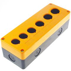 Μπουτονιέρα κενή 6 θέσεων με στυπιοθλίπτη JBPN6-OR KZE για μπουτόν Φ22